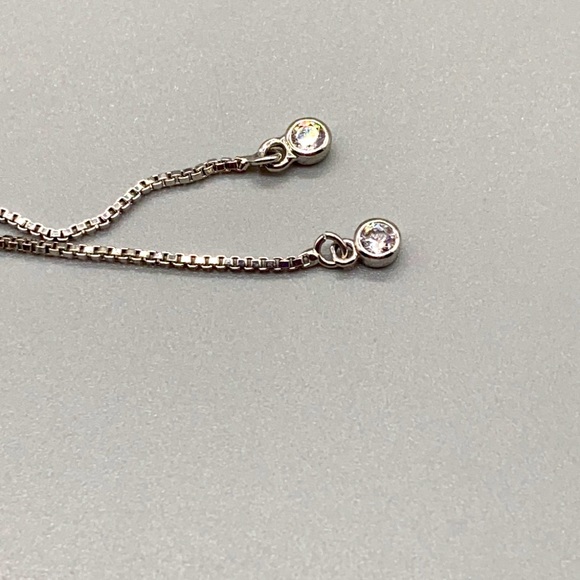 Gorgeous stainless steel square shaped faceted Amazonite with CZ accents - Picture 5 of 7